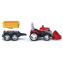27055 - Igracek Traktor z przyczepą 1+2 + figurka