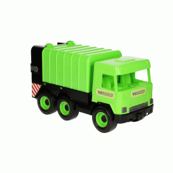 32103 - Middle Truck Śmieciarka Zielona w Kartonie