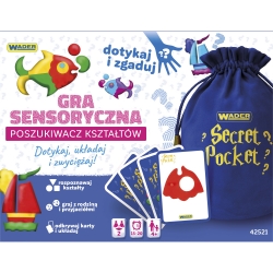 Wader 42521 - Play&Fun Secret Pocket Poszukiwacz Kształtów gra sensoryczna