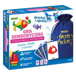 Wader 42521 - Play&Fun Secret Pocket Poszukiwacz Kształtów gra sensoryczna
