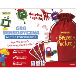 42523 - Play&Fun Secret Pocket Mistrz Konstrukcji gra sensoryczna