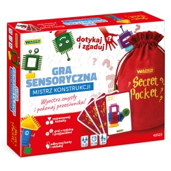 Wader 42523 - Play&Fun Secret Pocket Mistrz Konstrukcji gra sensoryczna