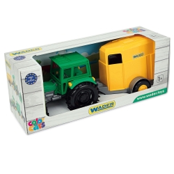 Wader 35023 - Traktor z Przyczepą na Konia w Kartonie