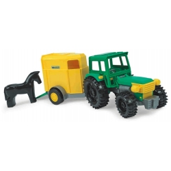 Wader 35023 - Traktor z Przyczepą na Konia w Kartonie