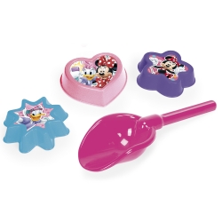 Wader 77820 - Disney Łopatka + 3 Foremki Mix