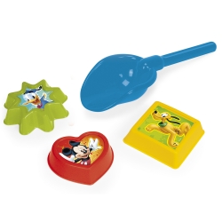 Wader 77820 - Disney Łopatka + 3 Foremki Mix