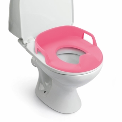 DL7173 - Nocnik 3w1 Podest - nakładka na deskę wc różowy