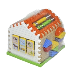 Wader 42300 -  Domek edukacyjny sorter 21 el.