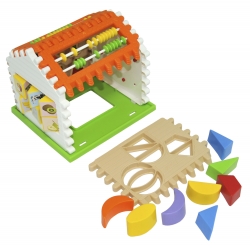 Wader 42300 -  Domek edukacyjny sorter 21 el.