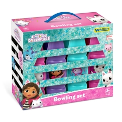 Wader 82190 - Kręgle 24cm Gabby's dollhouse kręgle w kartonie