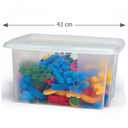 Wader 80144 - Klocki Funny Blocks  180 szt.