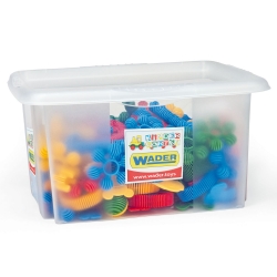 Wader 80144 - Klocki Funny Blocks  180 szt.