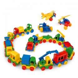 Wader 80603 - Autka Kid Cars  36 szt.