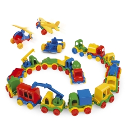 Wader 80604 - Autka Kid Cars  36 szt.