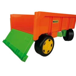 Wader 66305 - Gigant Traktor Ładowarka z Przyczepą z zestawem do piasku