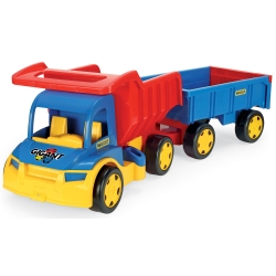Wader 65100 -  Gigant Truck Wywrotka z Przyczepą
