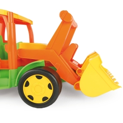Wader 66305 - Gigant Traktor Ładowarka z Przyczepą z zestawem do piasku