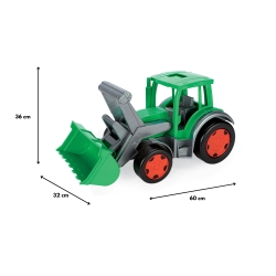Wader 66015 - Gigant Traktor Farmer Spychacz bez Kartonu