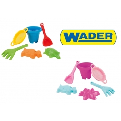 Wader 75070- Komplet do Piasku Zamek  6 el.