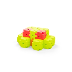 MELI BASIC NEON BOX TRAVEL 50090 WAFLE KLOCKI 250 elementów