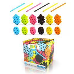 MELI BASIC CONSTRUCTOR SET 50034 WAFLE KLOCKI 60 elementów
