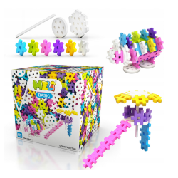 MELI BASIC CONSTRUCTOR PINK 50070 WAFLE KLOCKI 600 elementów