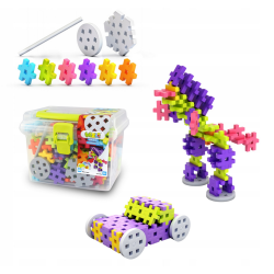 MELI BASIC CONSTRUCTOR BOX TRAVEL 50075 WAFLE KLOCKI 250 elementów
