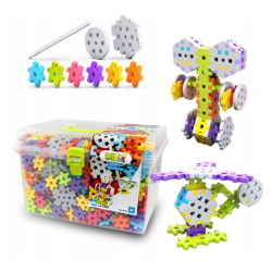 MELI BASIC CONSTRUCTOR BOX TRAVEL 50077 WAFLE KLOCKI 1000 elementów