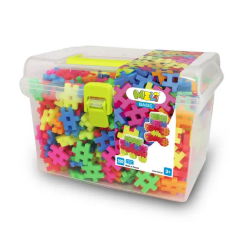 MELI BASIC NEON BOX TRAVEL 50091 WAFLE KLOCKI 500 elementów