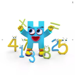 MELI BASIC NEON EDU 50095 WAFLE NUMERY 1200 elementów