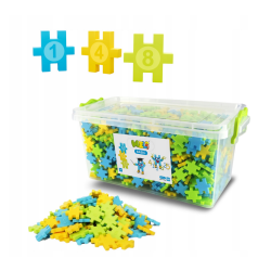 MELI BASIC NEON EDU 50095 WAFLE NUMERY 1200 elementów