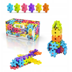 MELI MAXI 50400 WAFLE KLOCKI 50 elementów