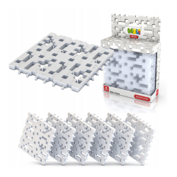 MELI MAXI PODSTAWA 50430 WAFLE KLOCKI 6 elementów szary