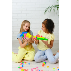 MELI BASIC NEON BOX TRAVEL 50090 WAFLE KLOCKI 250 elementów