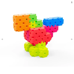 MELI BASIC NEON BOX TRAVEL 50092 WAFLE KLOCKI 1000 elementów