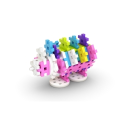 MELI BASIC CONSTRUCTOR PINK 50070 WAFLE KLOCKI 600 elementów