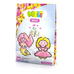 MELI MINIS PRINCESS 50326 MINI WAFLE KLOCKI 1000 elementów