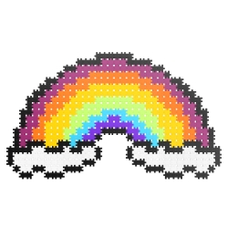 MELI MINIS RAINBOW 50331 MINI WAFLE KLOCKI 500 elementów