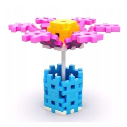 MELI MAXI PINK CONSTRUCTOR 50423 WAFLE KLOCKI 70 elementów