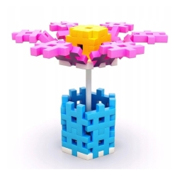 MELI MAXI PINK CONSTRUCTOR 50424 WAFLE KLOCKI 120 elementów