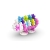 MELI BASIC CONSTRUCTOR PINK 50070 WAFLE KLOCKI 600 elementów