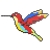 MELI MINIS BIRDS 50339 MINI WAFLE KLOCKI 500 elementów