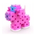 MELI MAXI PINK CONSTRUCTOR 50425 WAFLE KLOCKI 220 elementów