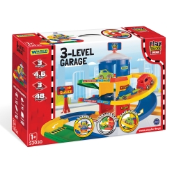 Wader 53030 - Play Tracks Garage Garaż 3-Poziomowy