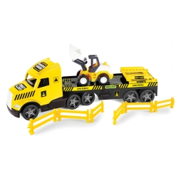 36430 - Magic Truck Technic laweta ze spychaczem