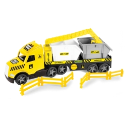 Wader 36471 - Magic Truck Technic laweta z kontenerami