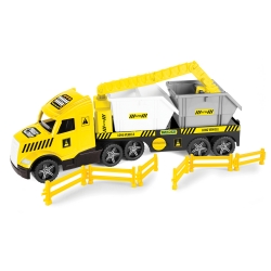 36470 -  Magic Truck Technic laweta z kontenerami