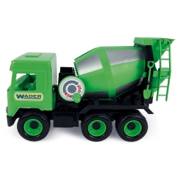 Wader 32104 - Middle Truck Betoniarka Zielona w Kartonie