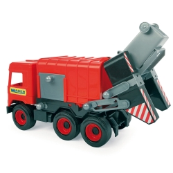 Wader 32113 - Middle Truck Śmieciarka Czerwona w Kartonie