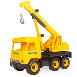 Wader 32122 - Middle Truck Dźwig Żółty w Kartonie